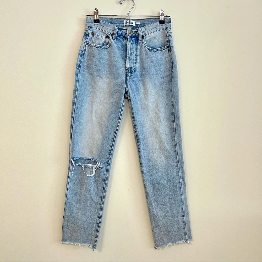 Pistola Ettinger High Rise Distressed Jeans